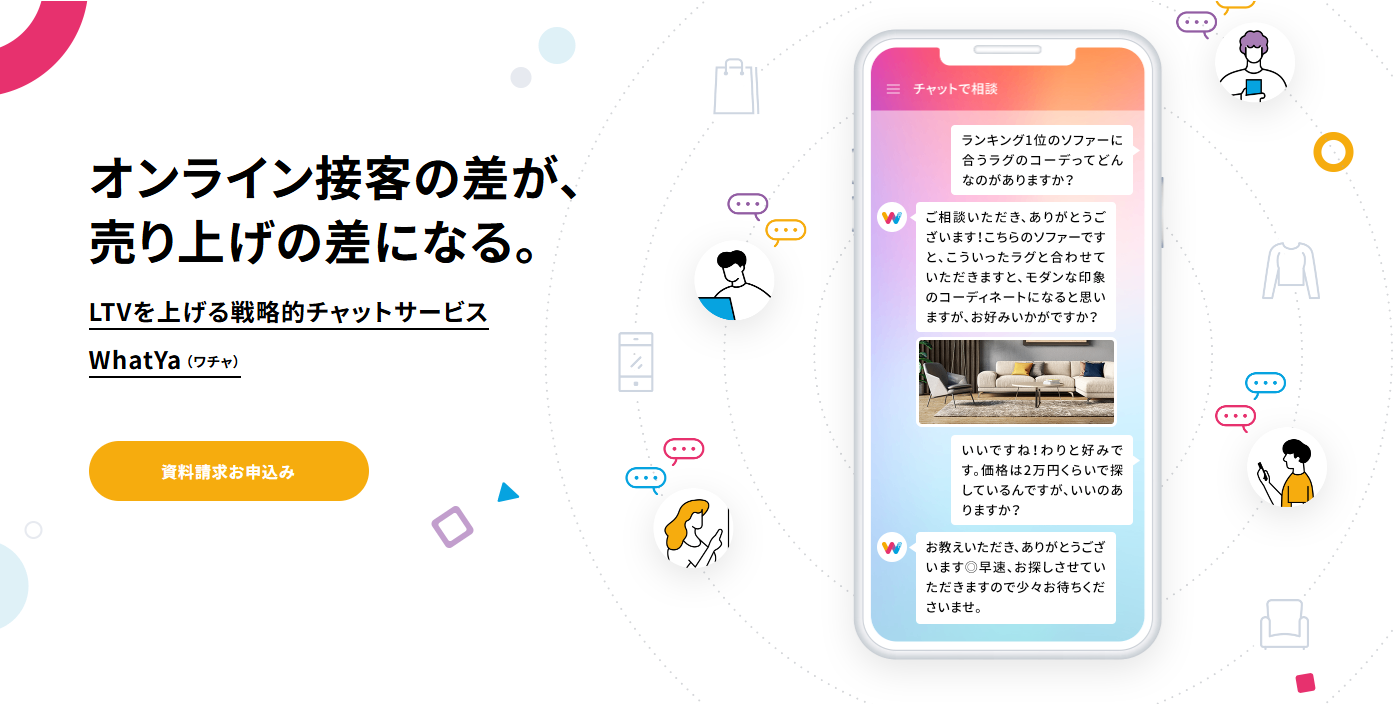 WhatYa(ワチャ)紹介画像の1枚目